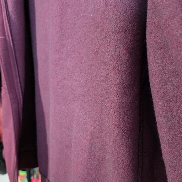 Carhartt Womens Plum Full-Zip Hoodie Jacket Sz Medium - Picture 6 of 8